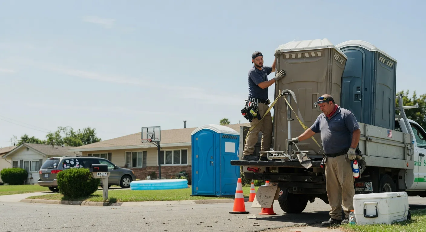 Porta Potty Rental in Red Oak, TX near me
